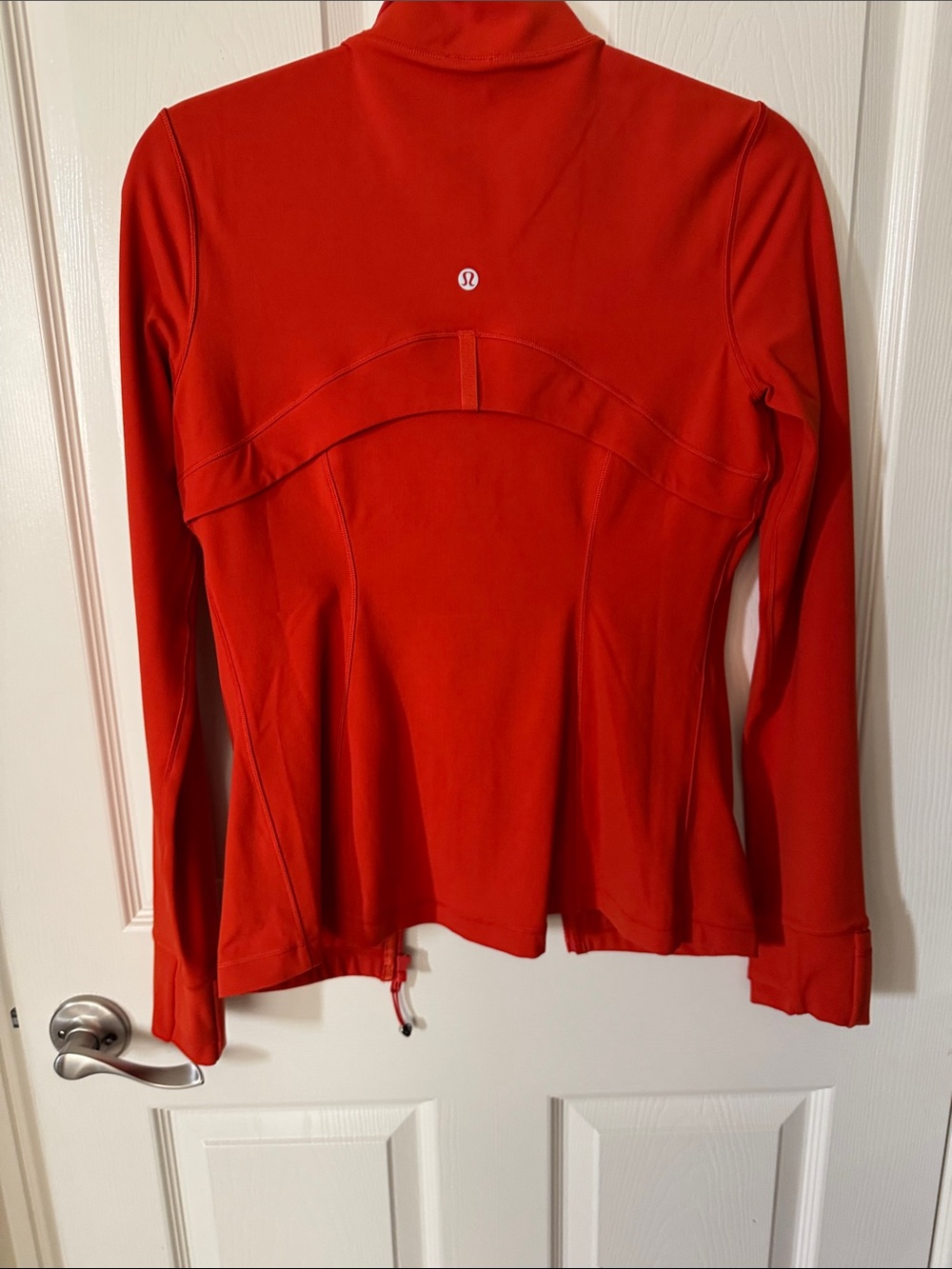 lululemon athletica Vibrant Red Zip-Up Active Jacket - Picture 4 of 4